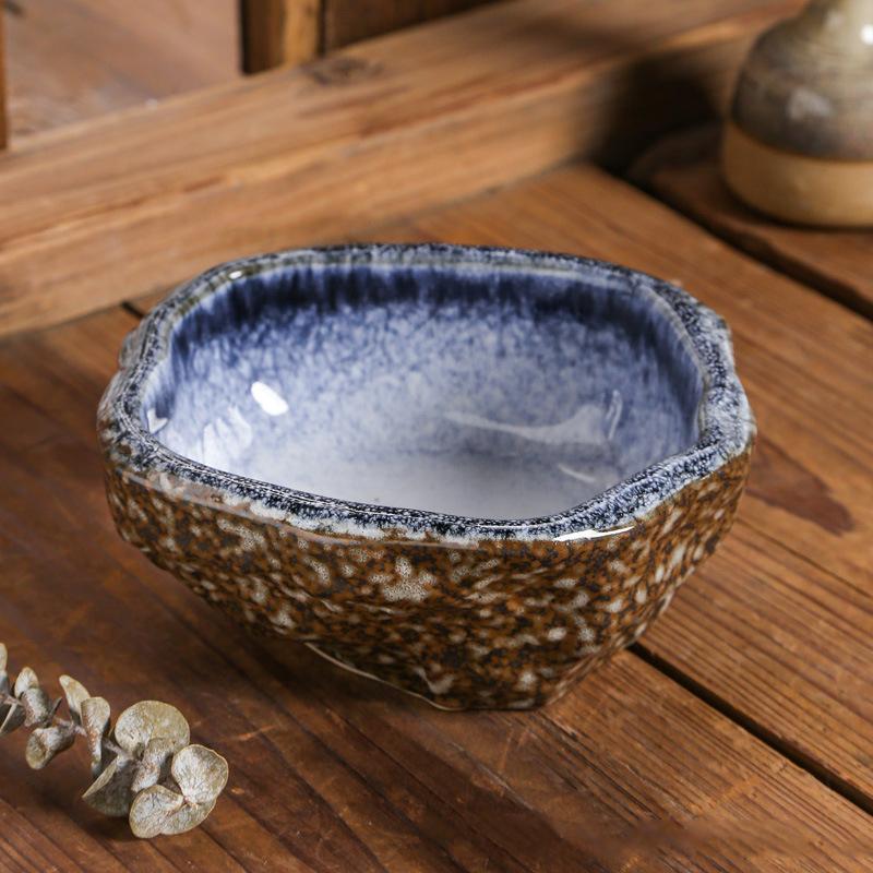 Irregular Ceramic Baking Bowl Western-style Two-ear Stew Salad Dessert Thick Soup Bowl Fruit Breakfast Bowl Tableware Supplies
Irregular Ceramic Baking Bowl Western-style Two-ear Stew Salad Dessert Thick Soup Bowl Fruit Breakfast Bowl Tableware Supplies