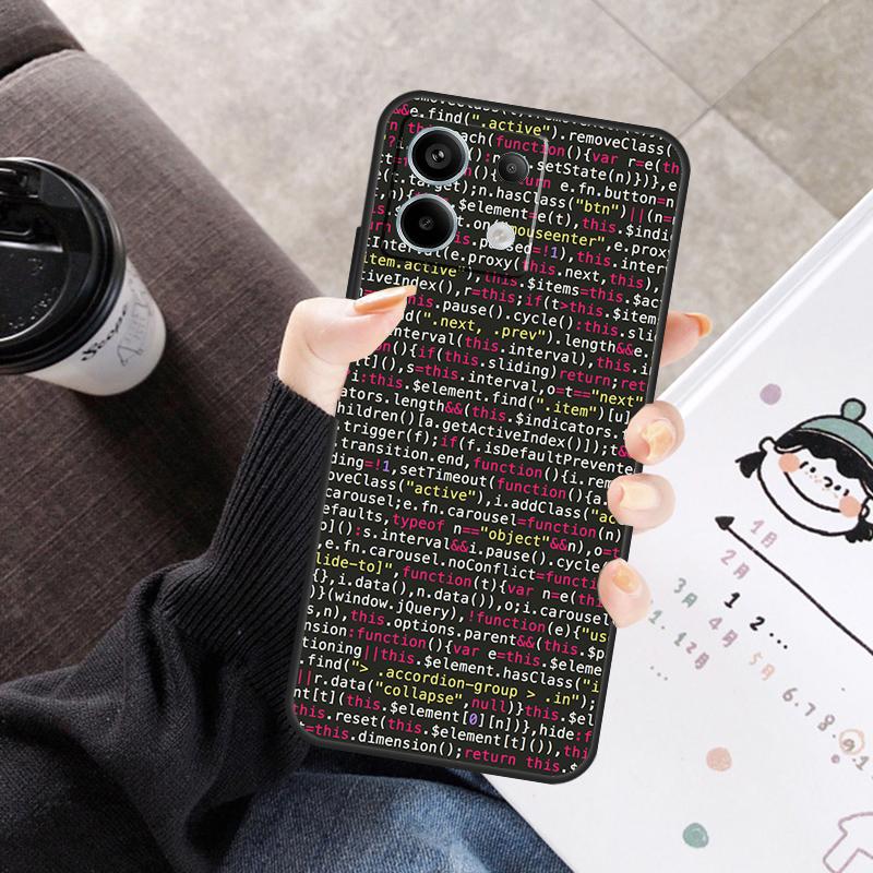 The Code design programmer Cover For Xiaomi Redmi Note 14 13 9 10 11 12 Pro 10S 11S 12S Case For Redmi 14C 10C 12C 13C Redmi Note 10 Pro
The Code design programmer Cover For Xiaomi Redmi Note 14 13 9 10 11 12 Pro 10S 11S 12S Case For Redmi 14C 10C 12C 13C Redmi Note 10 Pro