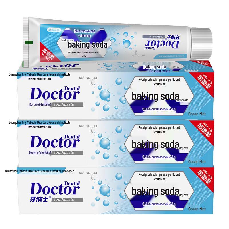 Dr. Tooth Baking Soda Whitening Toothpaste
Dr. Tooth Baking Soda Whitening Toothpaste