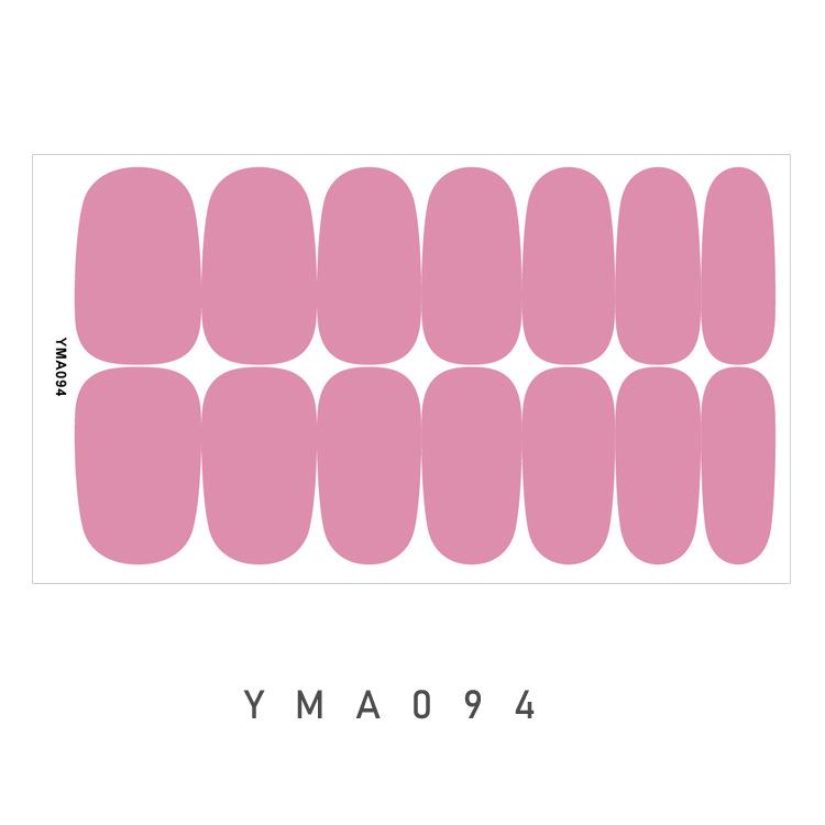 YMA Series Waterproof Solid Color Nail Art Stickers (083-094)
YMA Series Waterproof Solid Color Nail Art Stickers (083-094)
