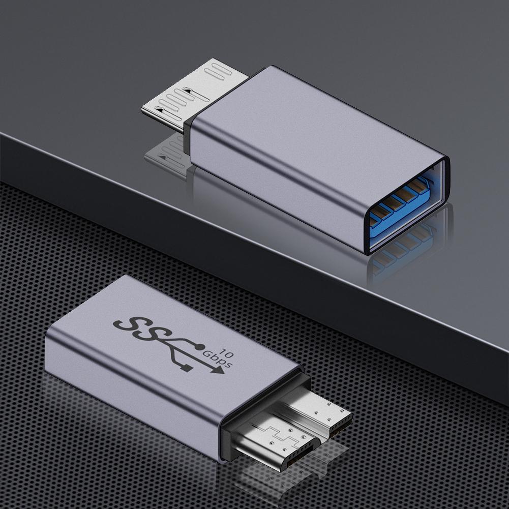 USB-A/Type-C To Micro B HDD Adapter USB 3.1 Type C Female To Micro USB 3.0 Male Connector for Hard Drive Cable Mobile Phone
USB-A/Type-C To Micro B HDD Adapter USB 3.1 Type C Female To Micro USB 3.0 Male Connector for Hard Drive Cable Mobile Phone