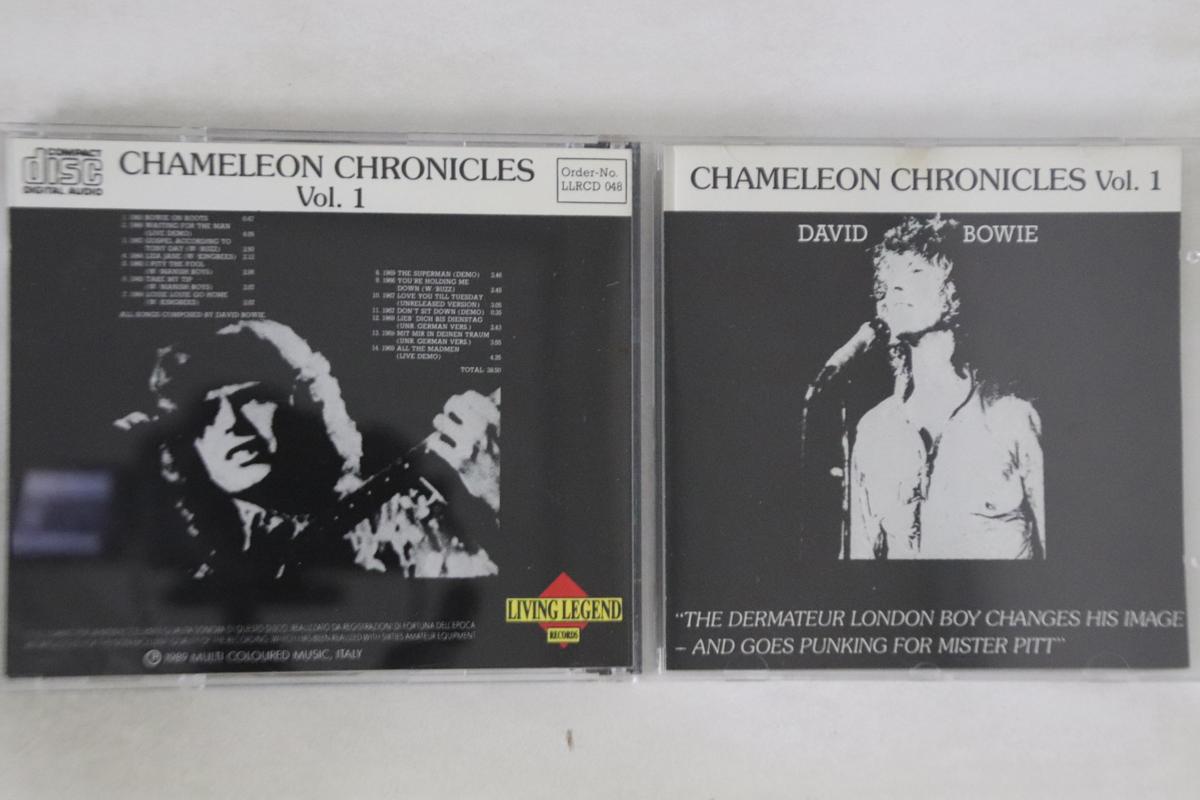 CD DAVID BOWIE - Chameleon Chronicles Vol. 1 LLRCD048 LIVING LEGEND 1989 Italy Rock Used
CD DAVID BOWIE - Chameleon Chronicles Vol. 1 LLRCD048 LIVING LEGEND 1989 Italy Rock Used