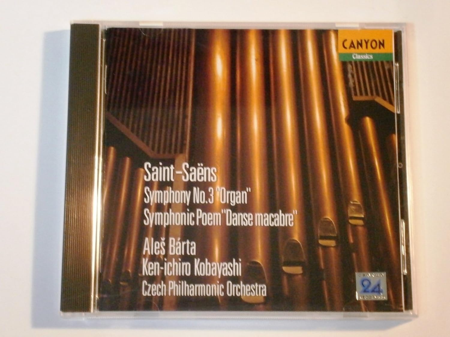 CD ЧЕХСЬКИЙ ФІЛАРМОНІЧНИЙ ОРКЕСТР, СЕН - Сен-Санс: Симфонія №. 3 PCCL00363PROMO Японія ОбіКласичний Вживаний
CD ЧЕХСЬКИЙ ФІЛАРМОНІЧНИЙ ОРКЕСТР, СЕН - Сен-Санс: Симфонія №. 3 PCCL00363PROMO Японія ОбіКласичний Вживаний