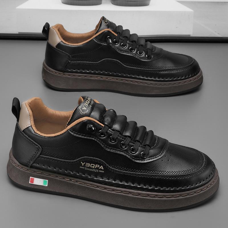 Маленькие белые туфли мужские 2025 весна новая трендовая марка универсальные спортивные молодежные кожаный верх повседневные нескользящие кеды на платформе 41
Маленькие белые туфли мужские 2025 весна новая трендовая марка универсальные спортивные молодежные кожаный верх повседневные нескользящие кеды на платформе 41