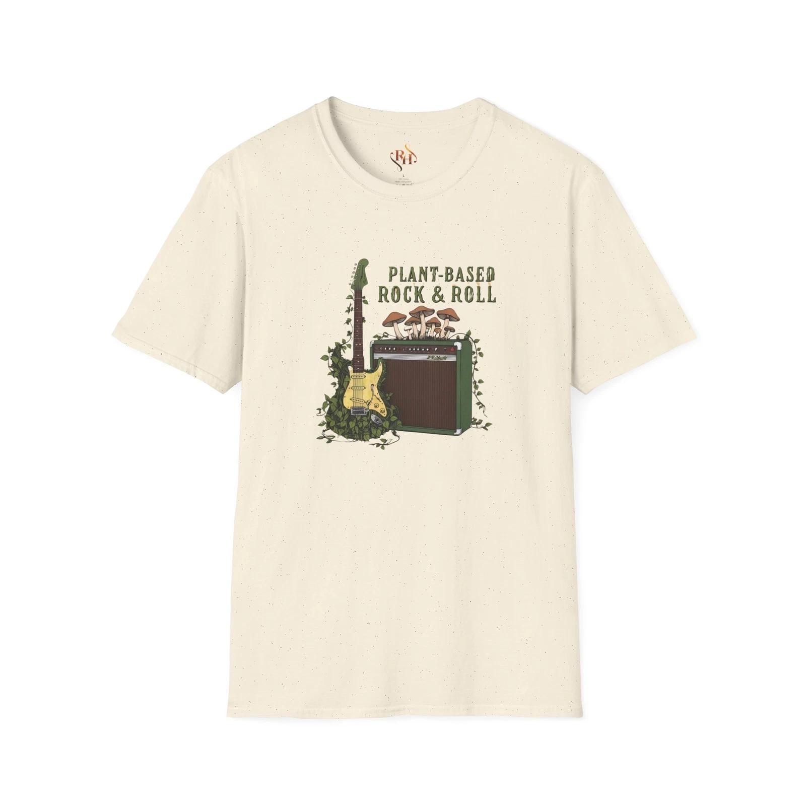 Plant-Based Rock & Roll Eco-Friendly Music Tee, Unisex Graphic T-Shirt, L
Plant-Based Rock & Roll Eco-Friendly Music Tee, Unisex Graphic T-Shirt, L