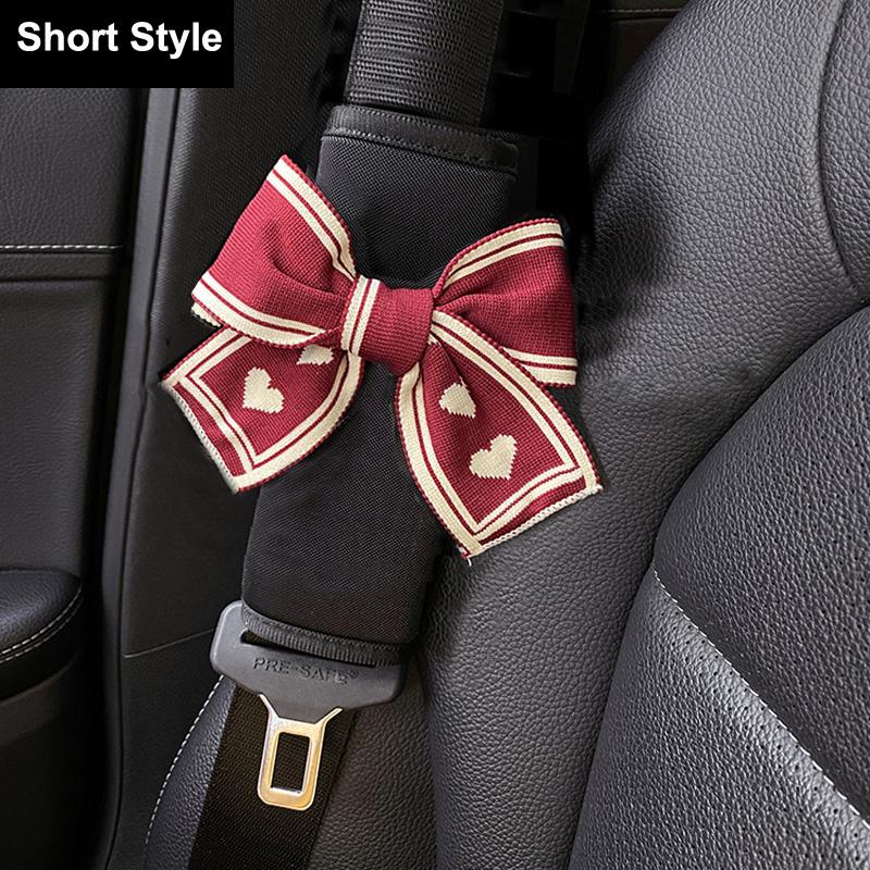 Модный бант, чехол на ремень безопасности из ледяного шелка для защиты шеи, универсальные накладки на плечи для автомобильного сиденья, лямка, подушка-жгут
Модный бант, чехол на ремень безопасности из ледяного шелка для защиты шеи, универсальные накладки на плечи для автомобильного сиденья, лямка, подушка-жгут