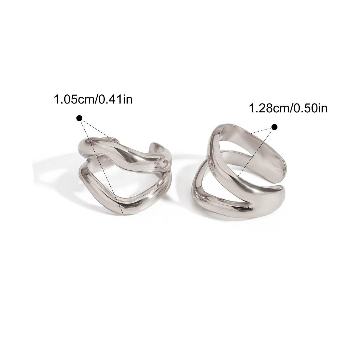 Yori Simple Lines Hollow Ear Clip 18K Gold PVD Plated Metal Summer Personalized Jewelry for Holiday Bijoux New
Yori Simple Lines Hollow Ear Clip 18K Gold PVD Plated Metal Summer Personalized Jewelry for Holiday Bijoux New