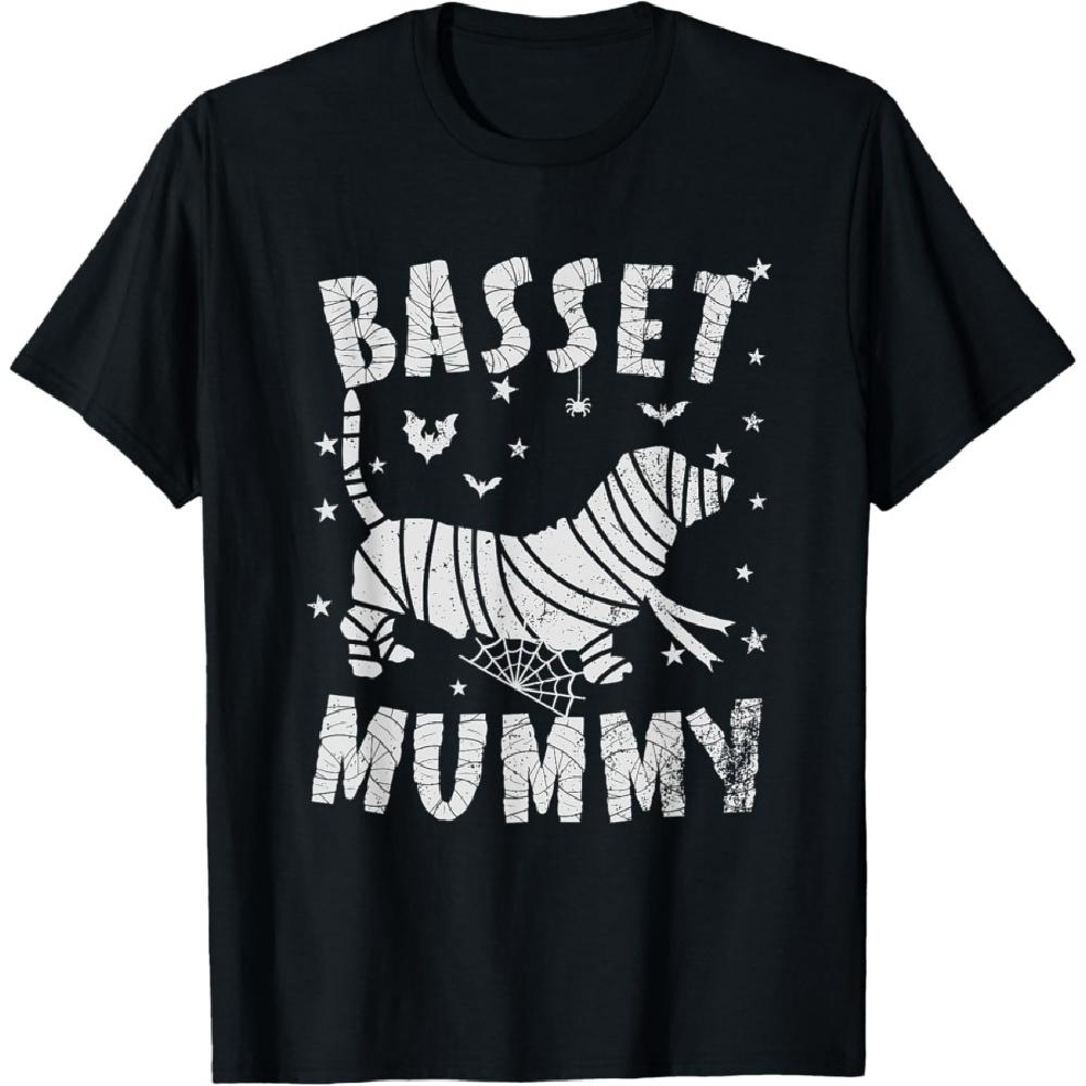 Basset Hound Mummy - Halloween T-Shirt S
Basset Hound Mummy - Halloween T-Shirt S