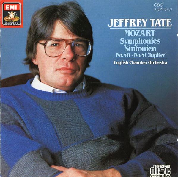 CD JEFFREY TATE, WOLFGANG AMADEUS MOZA - Symphonies No.40 & 41 Jupiter CDC7471472 EMI Digital 1984 Europe Classical Used
CD JEFFREY TATE, WOLFGANG AMADEUS MOZA - Symphonies No.40 & 41 Jupiter CDC7471472 EMI Digital 1984 Europe Classical Used