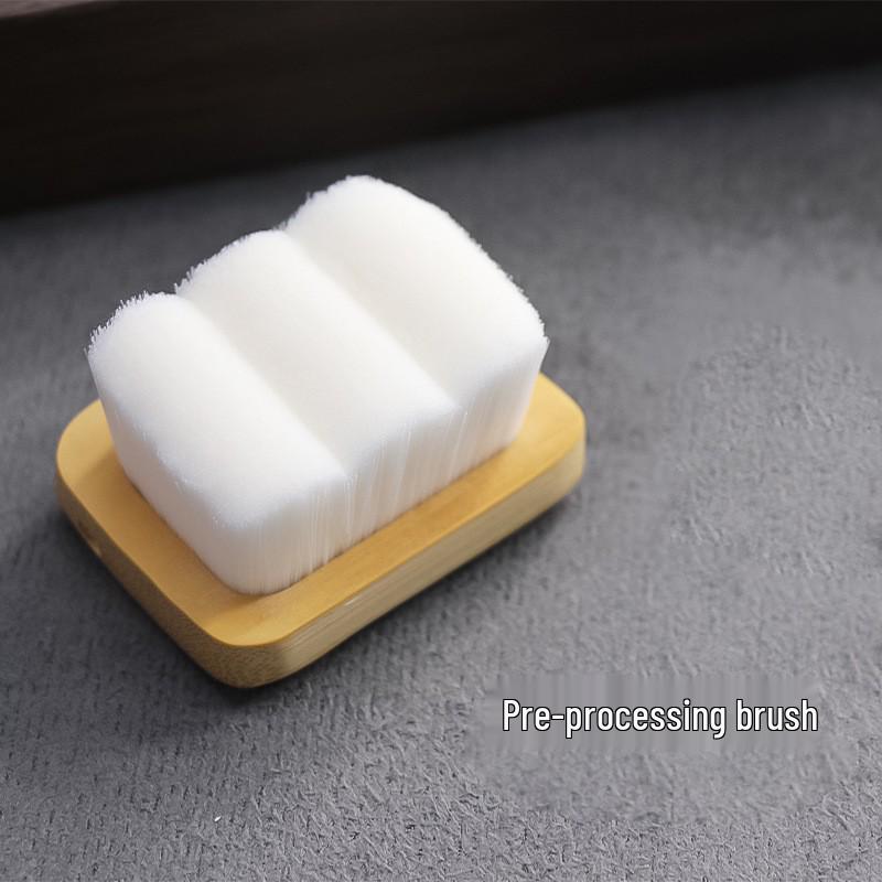 Bamboo Short-Handle High-Density Bristle Nail Dust & Polish Remover Brush
Bamboo Short-Handle High-Density Bristle Nail Dust & Polish Remover Brush