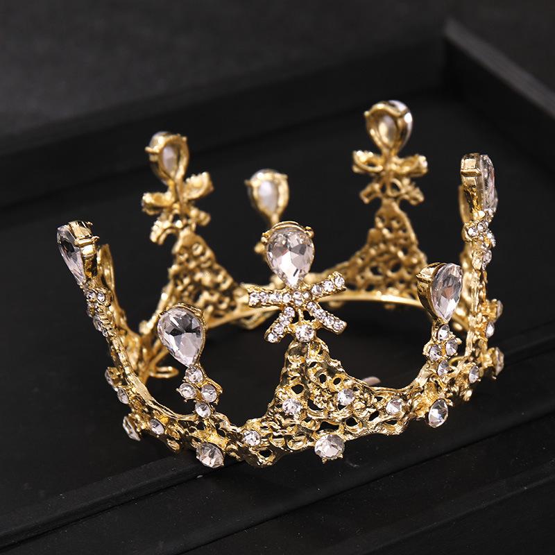 Children s Crown Birthday Crown Baroque Hairband Zircon Crown Wedding Dress Headwear Large Crown Bride s Crown
Children s Crown Birthday Crown Baroque Hairband Zircon Crown Wedding Dress Headwear Large Crown Bride s Crown
