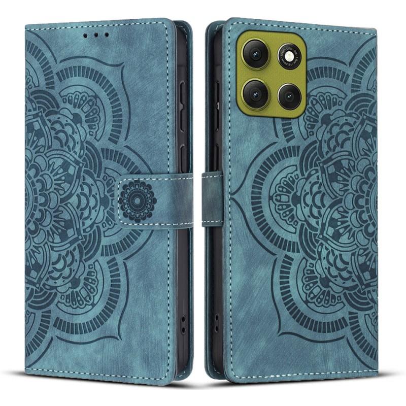 For Motorola Moto G56 5G Leather Case WANLONFENG HDM Series Mandala Imprint Wallet Stand Phone Cover Blue
For Motorola Moto G56 5G Leather Case WANLONFENG HDM Series Mandala Imprint Wallet Stand Phone Cover Blue