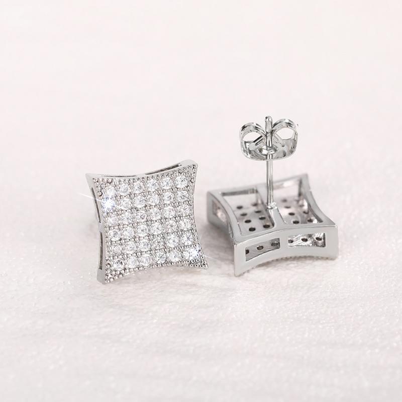 CAOSHI Minimalist Rhombus Stud Earrings for Women Daily Wearable Versatile Design Accessories Fashion Wedding Party Zircon Gift
CAOSHI Minimalist Rhombus Stud Earrings for Women Daily Wearable Versatile Design Accessories Fashion Wedding Party Zircon Gift