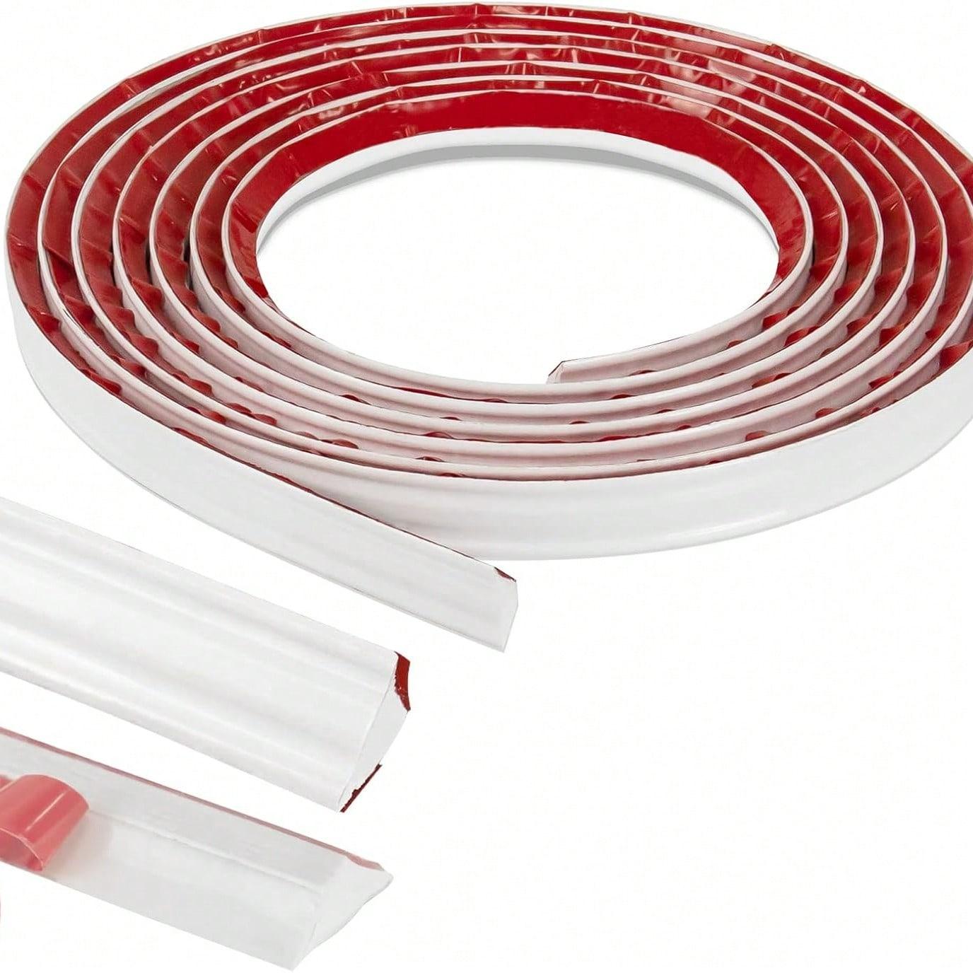 1PC 2m/39.37in Self-adhesive Wall Inner Corner Line Molding Caulk Ceiling Internal Corner Skirting Line Edge Trim Strip DIY Home 2mx12mm білий
1PC 2m/39.37in Self-adhesive Wall Inner Corner Line Molding Caulk Ceiling Internal Corner Skirting Line Edge Trim Strip DIY Home 2mx12mm білий