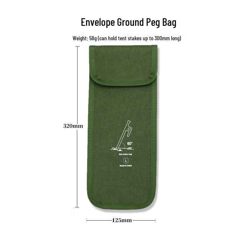 ZISIZ Camping Tent Peg Storage Bag 10
ZISIZ Camping Tent Peg Storage Bag 10