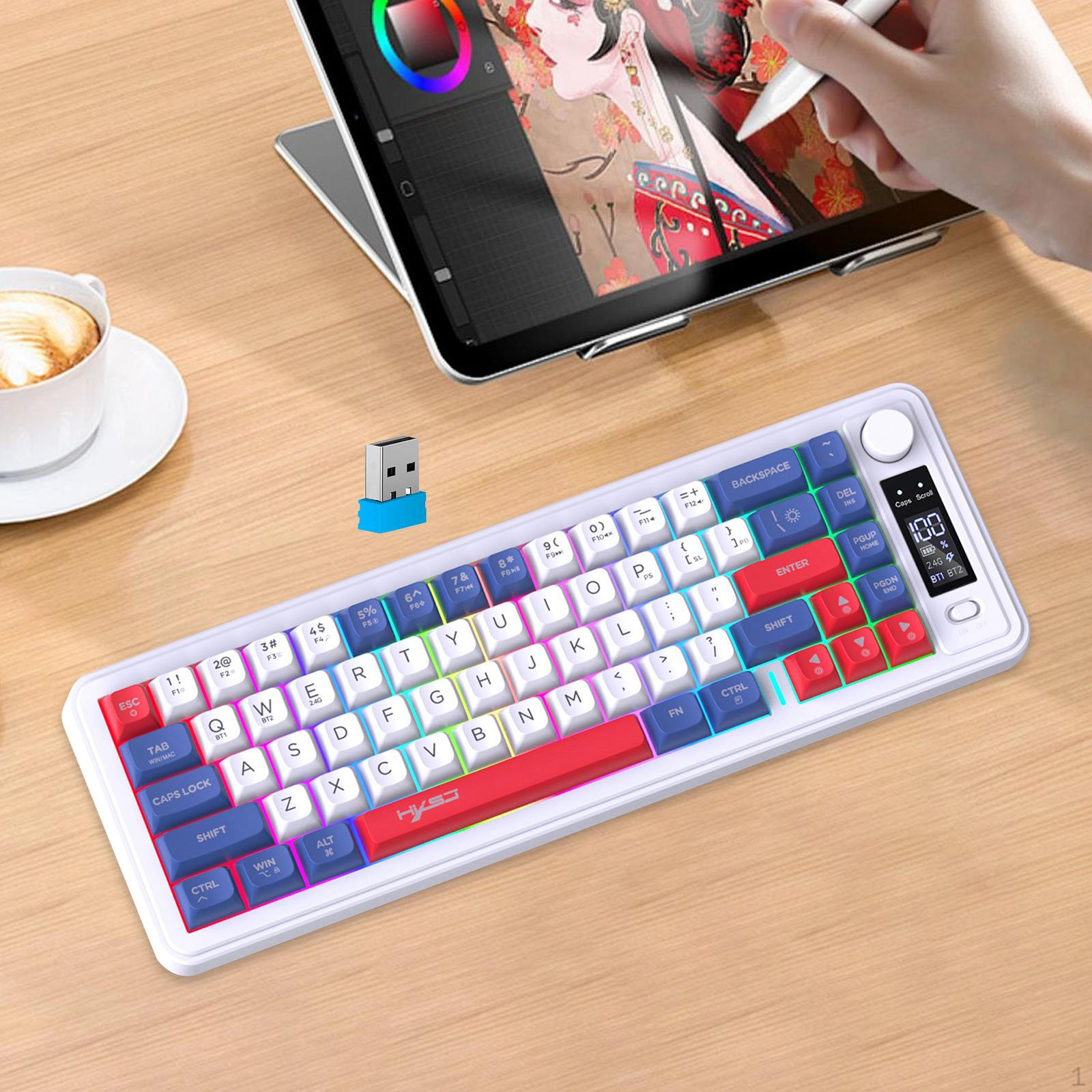 Беспроводная клавиатура Эргономичная Удобная Нескользящая Компактная Клавиатура с USB-интерфейсом Blue White Red
Беспроводная клавиатура Эргономичная Удобная Нескользящая Компактная Клавиатура с USB-интерфейсом Blue White Red