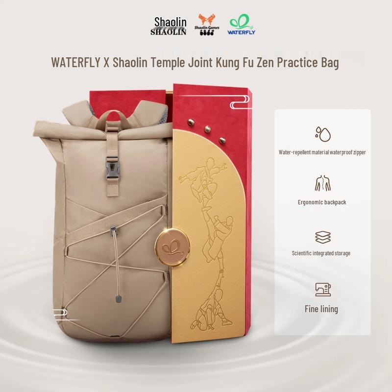 WATERFLY Shaolin Kung Fu Large Waterproof Laptop Backpack
WATERFLY Shaolin Kung Fu Large Waterproof Laptop Backpack