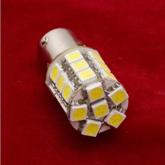 VALENTI Jewel LED Lamp Bulb High Brightness 27 LED Chip S25 Double Pure White 5000K Back/Cornering (3 SMD) (BAY15d Type) S25W-W2781-2
VALENTI Jewel LED Lamp Bulb High Brightness 27 LED Chip S25 Double Pure White 5000K Back/Cornering (3 SMD) (BAY15d Type) S25W-W2781-2