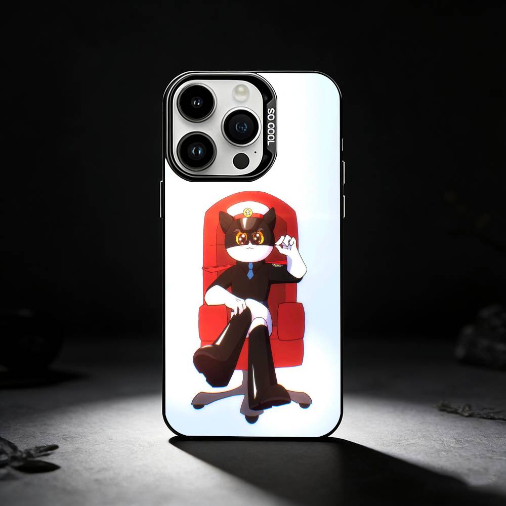 Black cat Sheriff Phone Case For iPhone 17,16,15,14,13,12,11 Plus,Pro Max,XS,Colored silver phone case iPhone14
Black cat Sheriff Phone Case For iPhone 17,16,15,14,13,12,11 Plus,Pro Max,XS,Colored silver phone case iPhone14