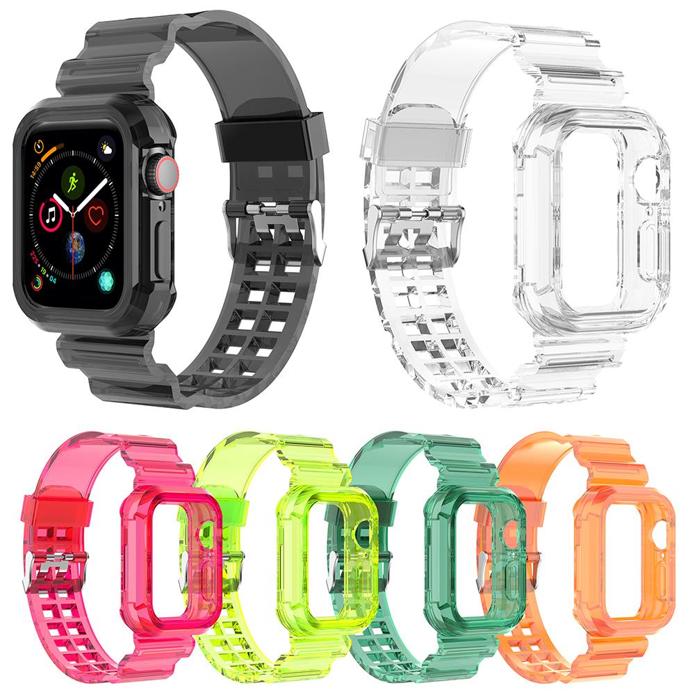 Новейший спортивный ремешок для Apple Watch Series 6 SE 2 3 4 5, силиконовый прозрачный ремешок для Iwatch 5 4, 38 мм, 40 мм, 42 мм, 44 мм
Новейший спортивный ремешок для Apple Watch Series 6 SE 2 3 4 5, силиконовый прозрачный ремешок для Iwatch 5 4, 38 мм, 40 мм, 42 мм, 44 мм