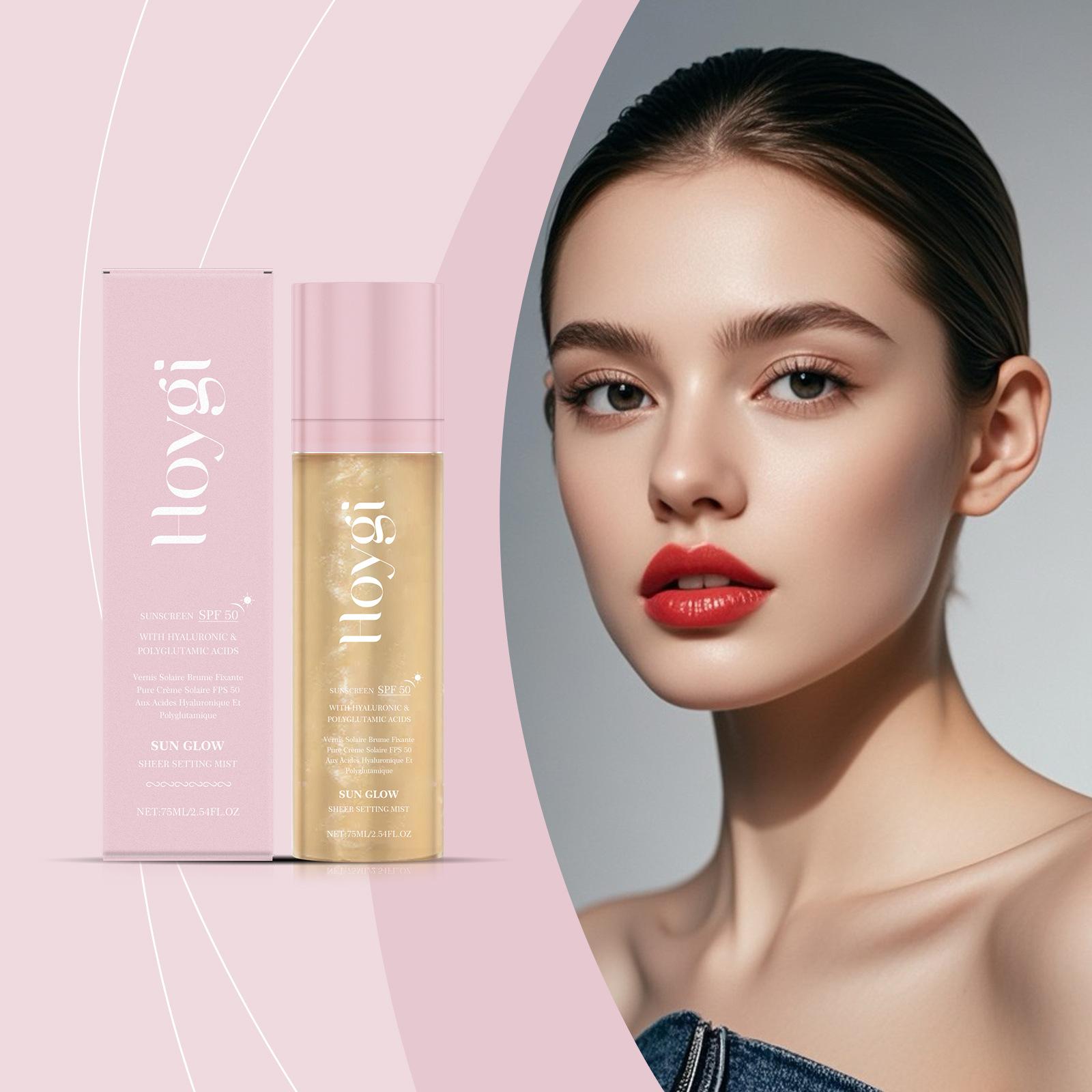 Сонцезахисний спрей Sunglaze Sheer Fixing Mist SPF 50, зволожуючий, безпечний для коралових рифів, нежирний, швидко вбирається для обличчя та тіла
Сонцезахисний спрей Sunglaze Sheer Fixing Mist SPF 50, зволожуючий, безпечний для коралових рифів, нежирний, швидко вбирається для обличчя та тіла