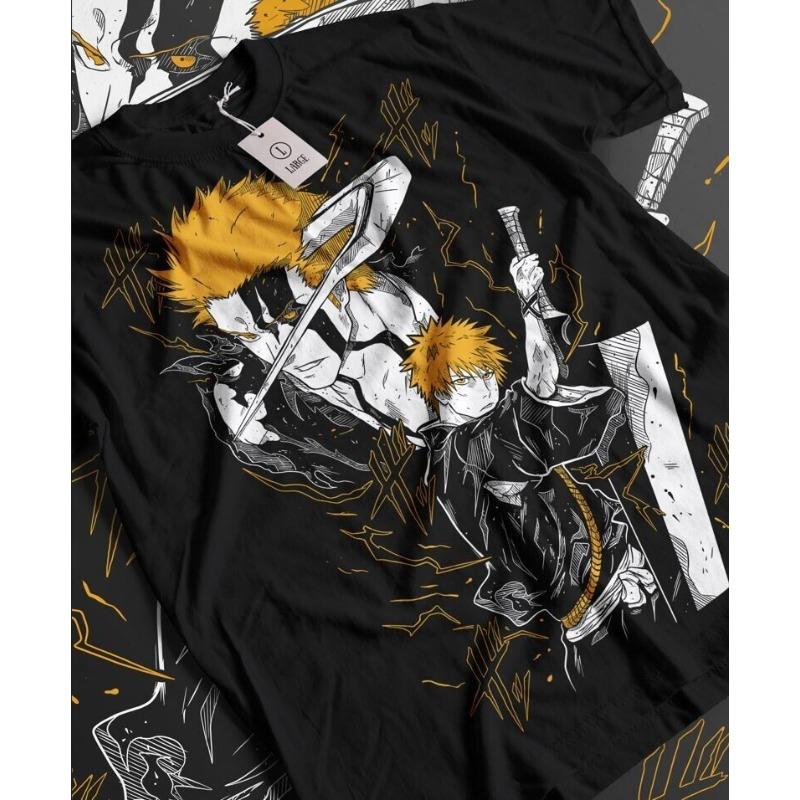 Bleach Ichigo T-Shirt Kurosaki Moon Kawai Anime Manga Black Tshirt Tee ALL SIZES - Men s Summer Cotton Graphic Tee 5XL різнокольоровий
Bleach Ichigo T-Shirt Kurosaki Moon Kawai Anime Manga Black Tshirt Tee ALL SIZES - Men s Summer Cotton Graphic Tee 5XL різнокольоровий