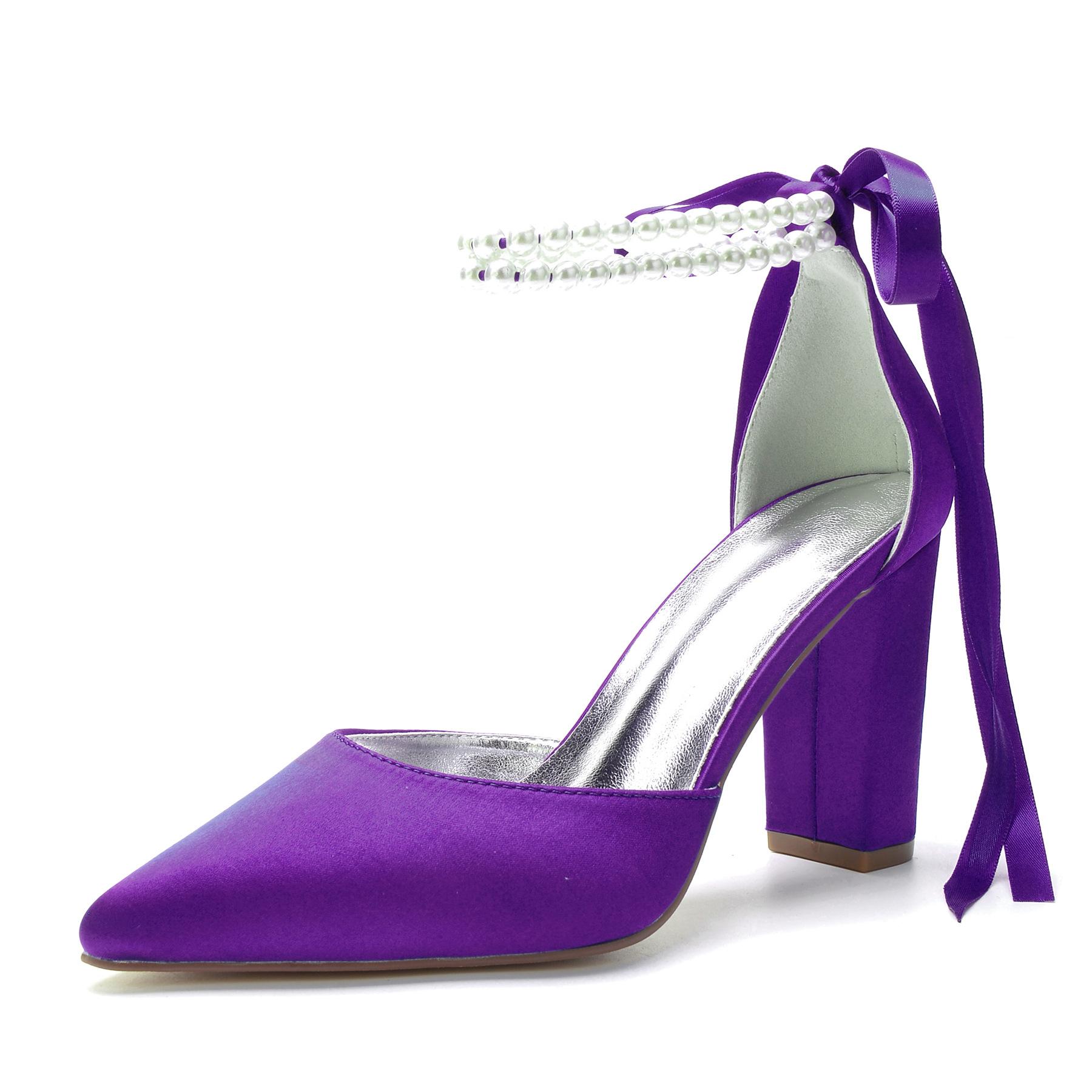 Большого размера туфли-лодочки небесно-голубого цвета на высоком каблуке 9 см, толстый каблук, жемчужная лента, атласные женские туфли 43 темно-фиолетового
Большого размера туфли-лодочки небесно-голубого цвета на высоком каблуке 9 см, толстый каблук, жемчужная лента, атласные женские туфли 43 темно-фиолетового