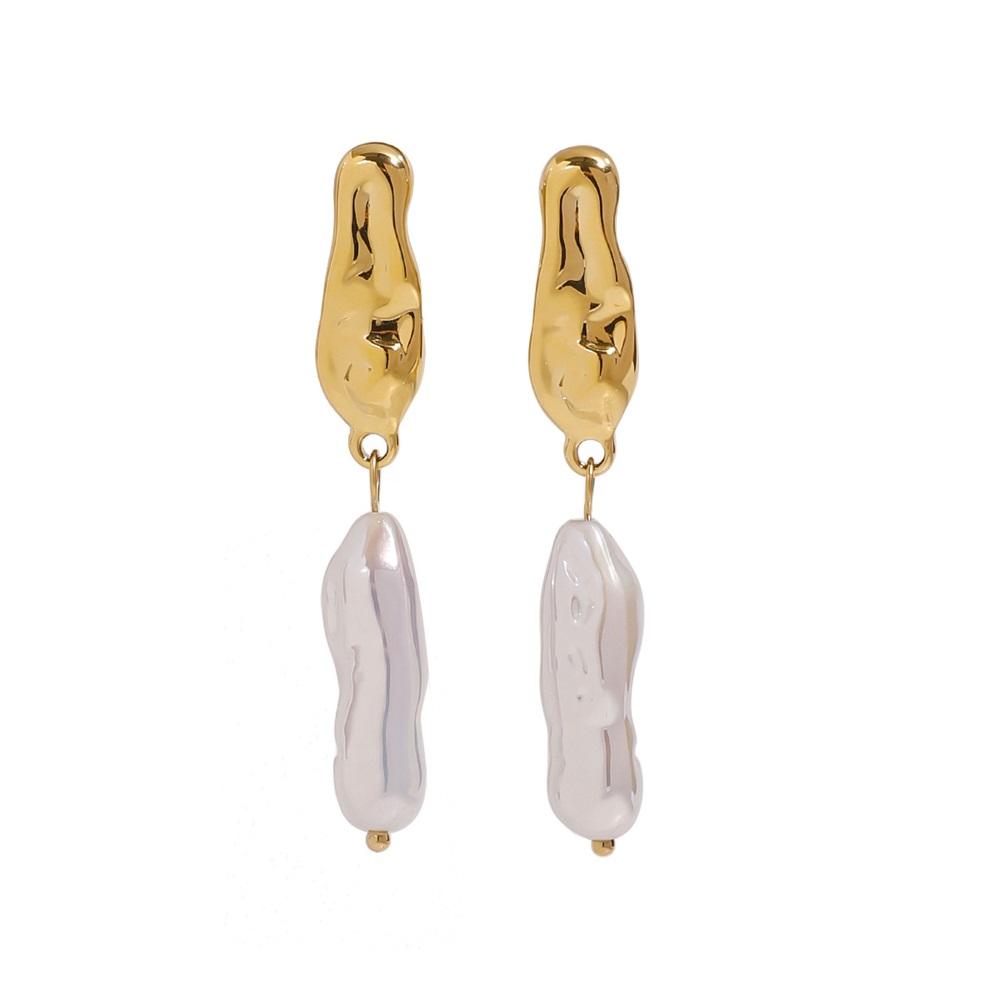 Fashion Imitation Pearls Stainless Steel Geometric Drop Earrings Waterproof Korean Trendy Jewelry Charm Accessories Gift
Fashion Imitation Pearls Stainless Steel Geometric Drop Earrings Waterproof Korean Trendy Jewelry Charm Accessories Gift