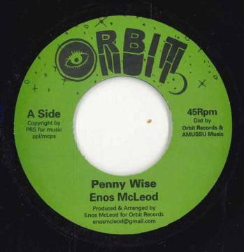 7inch Record ENOS MCLEOD - Penny Wise / Pound Foolish Orbit UK 2024 UK Reggae, Ska & Dub
7inch Record ENOS MCLEOD - Penny Wise / Pound Foolish Orbit UK 2024 UK Reggae, Ska & Dub