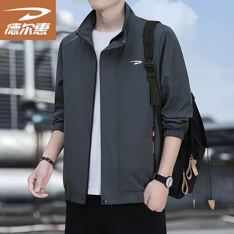 Deerhui Men s Loose Fit Outdoor Sport Lapel Jacket L
Deerhui Men s Loose Fit Outdoor Sport Lapel Jacket L