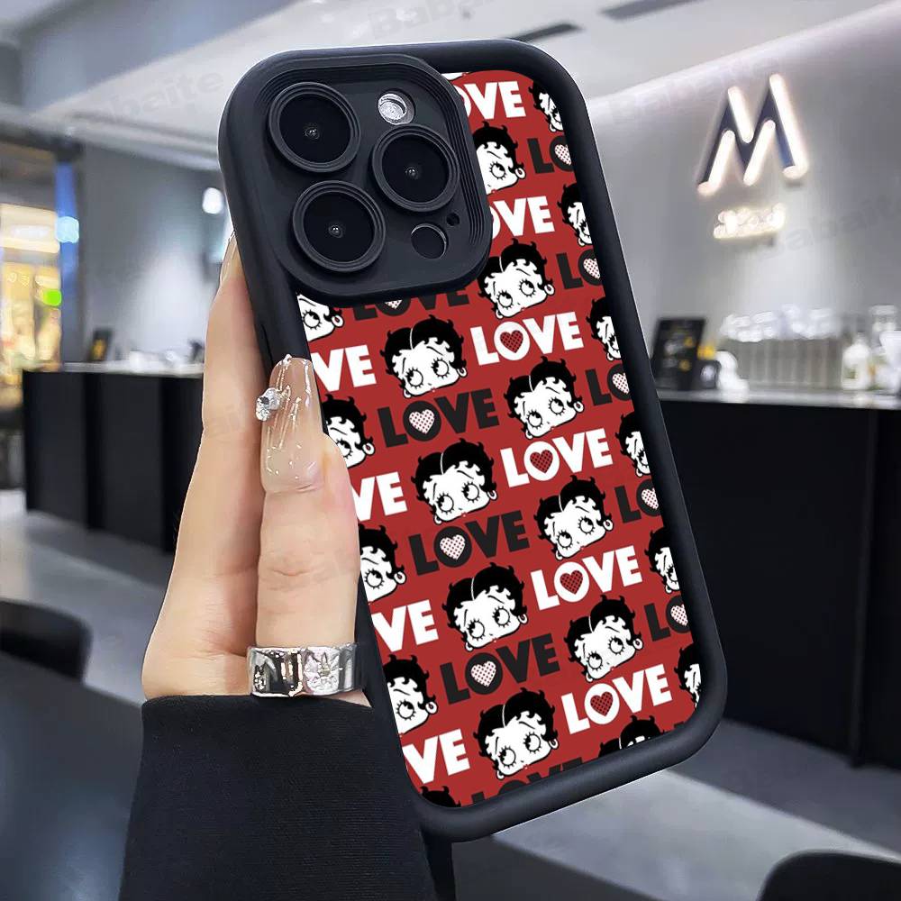 B-Betty-Cute-B-Boop Anime Phone Case for iPhone 17 16 15 14 13 12 11 Pro Max Plus Silicone Shockproof Case iPhone 17 Air
B-Betty-Cute-B-Boop Anime Phone Case for iPhone 17 16 15 14 13 12 11 Pro Max Plus Silicone Shockproof Case iPhone 17 Air