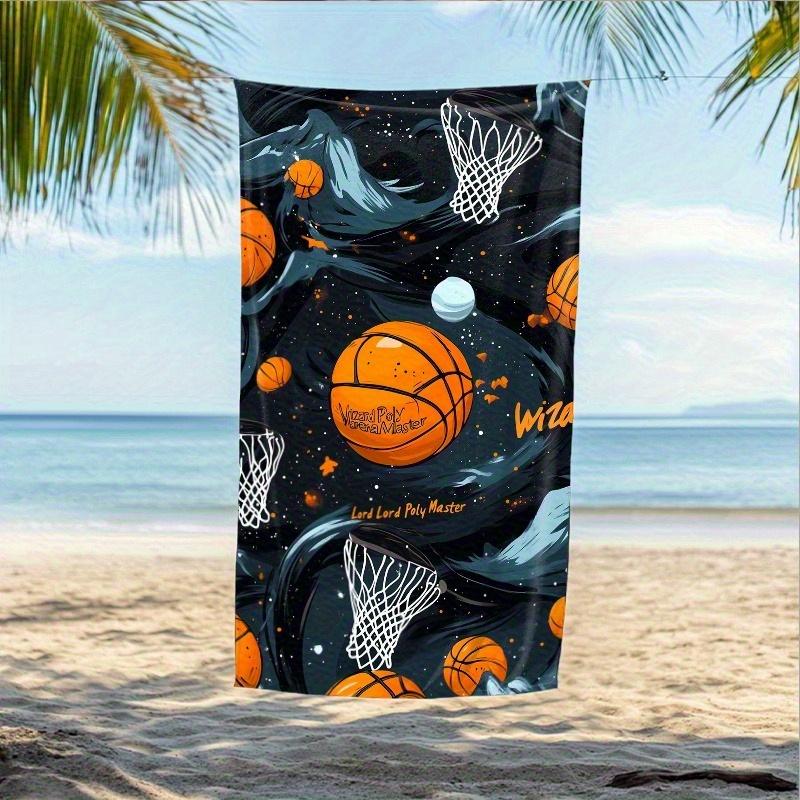 1pc Basketball Beach Towel, Large Microfiber Quick-Drying, Splash into Fun Summer Essential, Ideal for Beach Pool Sports Travel W40*H60(CM)
1pc Basketball Beach Towel, Large Microfiber Quick-Drying, Splash into Fun Summer Essential, Ideal for Beach Pool Sports Travel W40*H60(CM)
