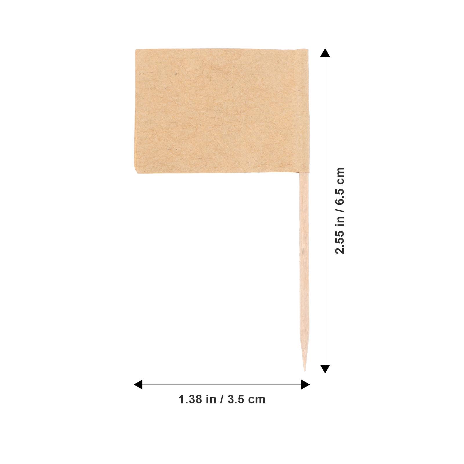 200Pcs Blank Dessert Toppers Cake Flags Toothpick Flags for Birthday Parties Family Gatherings Cocktail Picks Fruit Sticks
200Pcs Blank Dessert Toppers Cake Flags Toothpick Flags for Birthday Parties Family Gatherings Cocktail Picks Fruit Sticks