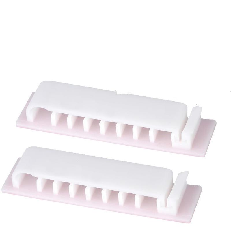 2/4Pcs 8 Slots Self-Adhesive Cable Organizer Clips Wire Holder For Office TV PC Ethernet Under Desk USB Cord Management
2/4Pcs 8 Slots Self-Adhesive Cable Organizer Clips Wire Holder For Office TV PC Ethernet Under Desk USB Cord Management