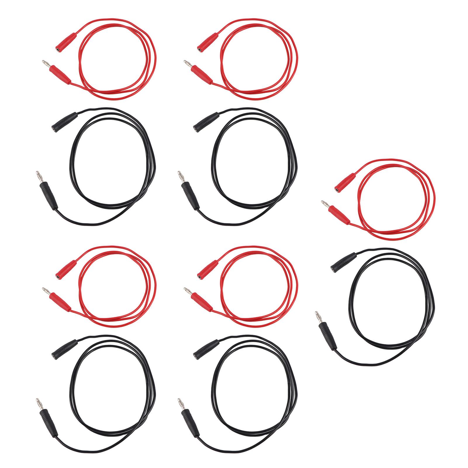 5 комплектов 4 мм банановых вилок для тестирования мужчин и женщин 0,75 мм2 соединительный кабель электронный тест
5 комплектов 4 мм банановых вилок для тестирования мужчин и женщин 0,75 мм2 соединительный кабель электронный тест