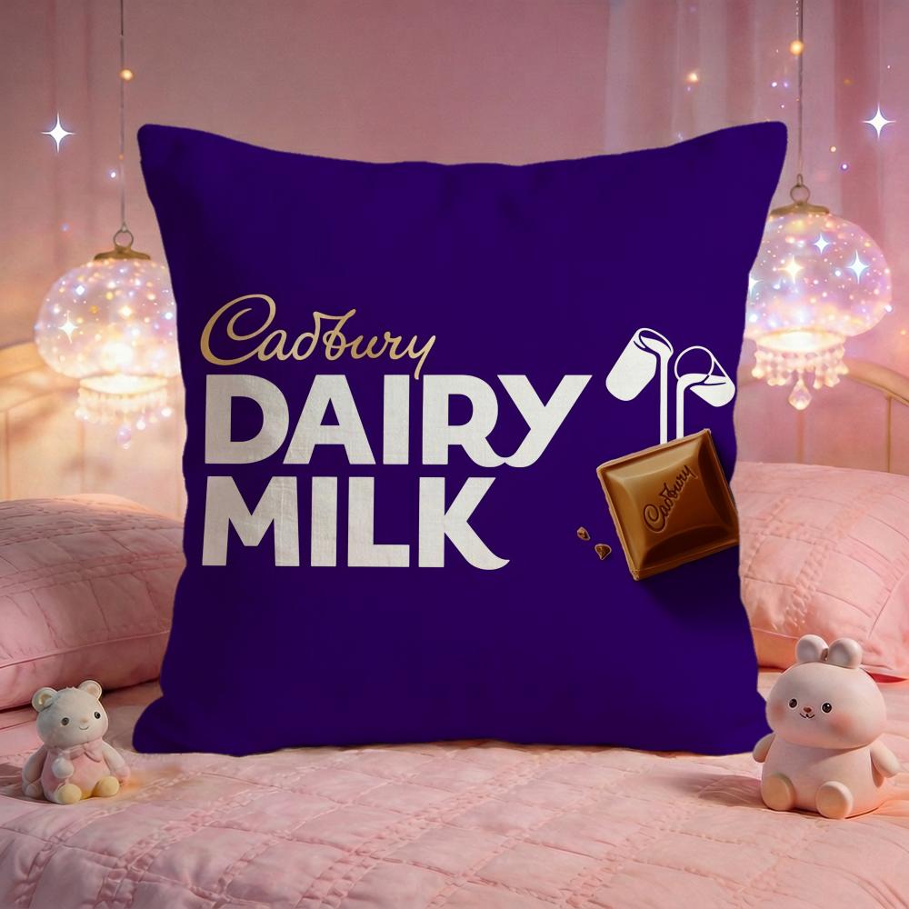 Classic Logo CCadbury Cushion Cover Premium Comfort Reversible Pillow Cove Two In One Design For Any Room Car Interior 30x30cm 12x12in
Classic Logo CCadbury Cushion Cover Premium Comfort Reversible Pillow Cove Two In One Design For Any Room Car Interior 30x30cm 12x12in