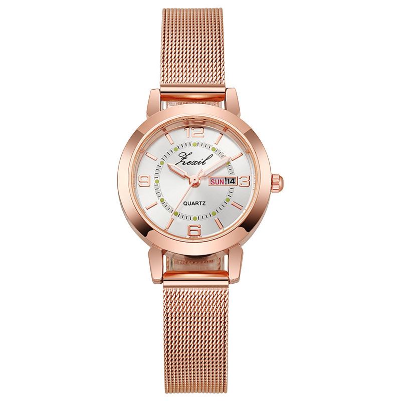 Интернет знаменитости женские часы взрыв корейская версия простые водонепроницаемые светящиеся двойной календарь немеханические часы пятно
Интернет знаменитости женские часы взрыв корейская версия простые водонепроницаемые светящиеся двойной календарь немеханические часы пятно