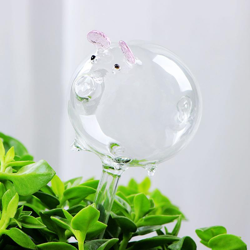 Automatic Plant Watering Bulbs Glass Watering Device Bird Cat Pig Flower Swan Watering Globe Garden Plant Drip Irrigation System
Automatic Plant Watering Bulbs Glass Watering Device Bird Cat Pig Flower Swan Watering Globe Garden Plant Drip Irrigation System