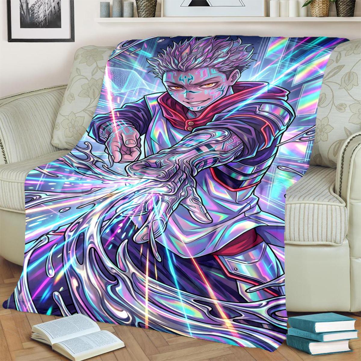 Comfortable Warm Jujutsu Kaisen Blanket Flannel for Bedrooms, Sofas, Beds, Chairs, Picnics, Travel 75x90cm
Comfortable Warm Jujutsu Kaisen Blanket Flannel for Bedrooms, Sofas, Beds, Chairs, Picnics, Travel 75x90cm
