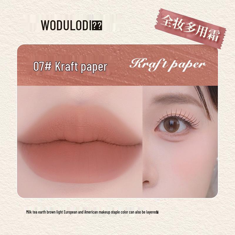 WODWOD Silky Multi-use Cream: Winter Color Blush & Eyeshadow, Non-drying, Natural Development
WODWOD Silky Multi-use Cream: Winter Color Blush & Eyeshadow, Non-drying, Natural Development