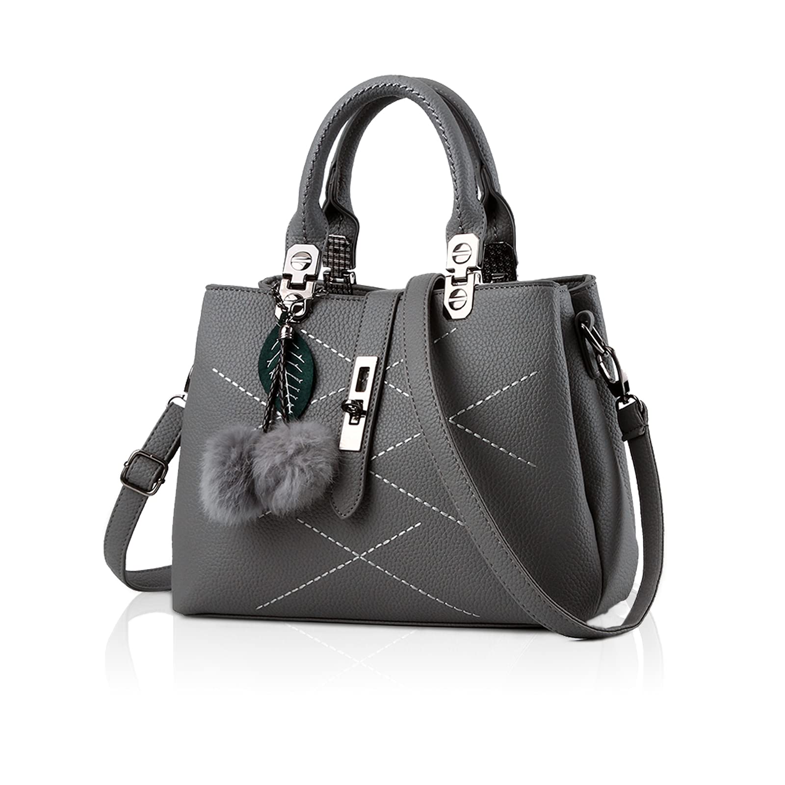 NICOLE & DORIS New Wave Packet Messenger Bag for Women (Gray)
NICOLE & DORIS New Wave Packet Messenger Bag for Women (Gray)