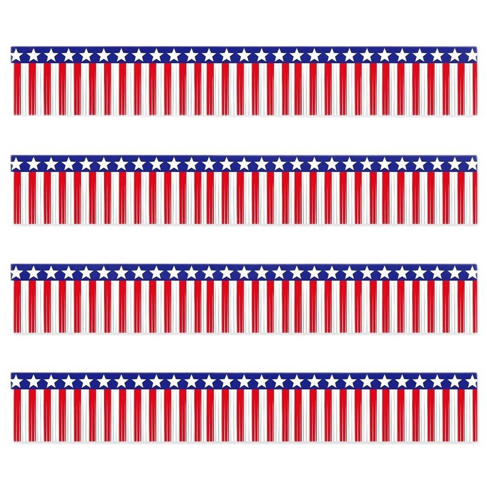 USA Flag Fringe Banner Tinsel Streamer Foil Tassel Garland For Independence Day Fourth Of July Indoor And Outdoor Decoration 3m
USA Flag Fringe Banner Tinsel Streamer Foil Tassel Garland For Independence Day Fourth Of July Indoor And Outdoor Decoration 3m