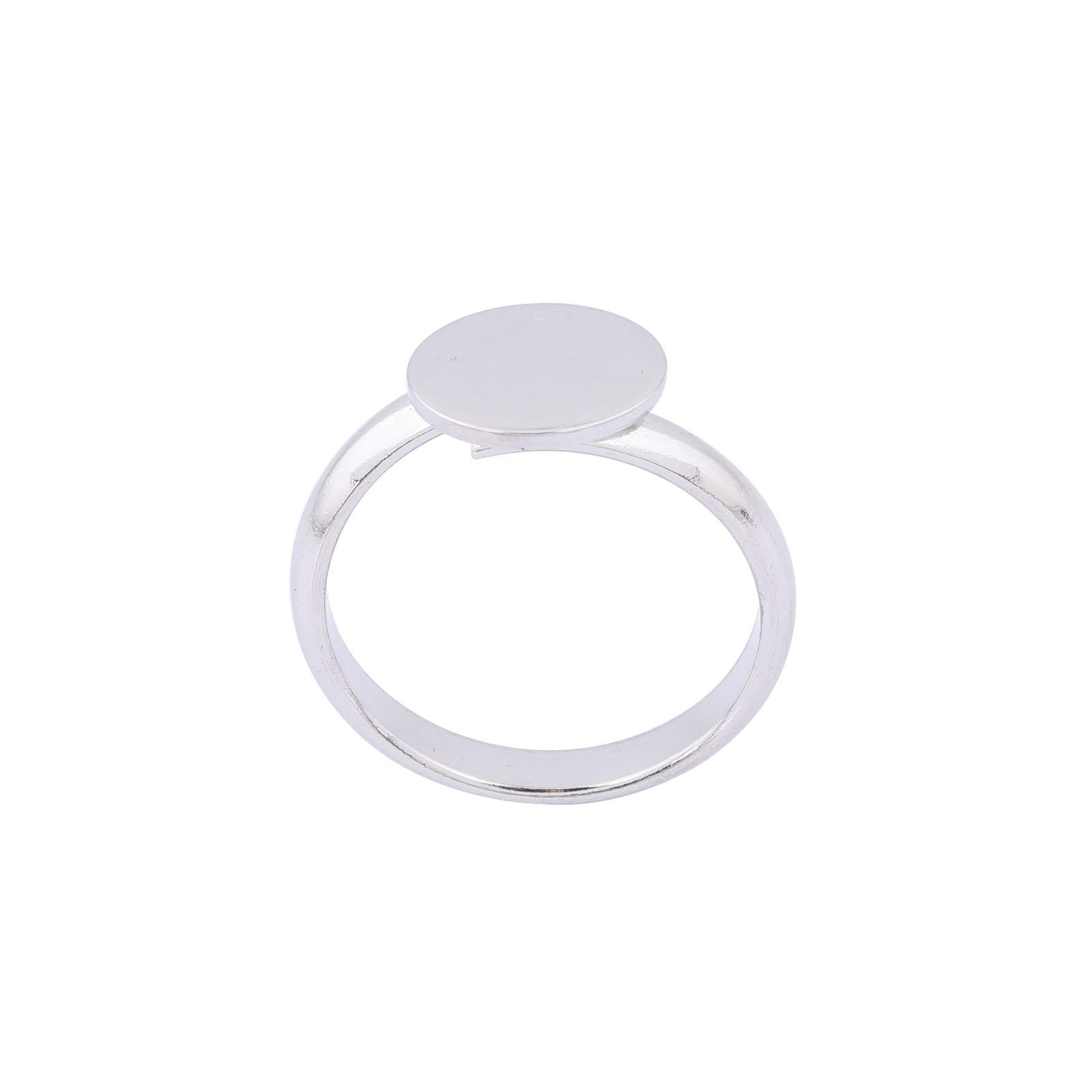 10pcs Stainless Steel Adjustable 10mm Circle Pad Ring Base Blanks Diy Fingerring Bezel Settings For Jewelry Making Supplies
10pcs Stainless Steel Adjustable 10mm Circle Pad Ring Base Blanks Diy Fingerring Bezel Settings For Jewelry Making Supplies