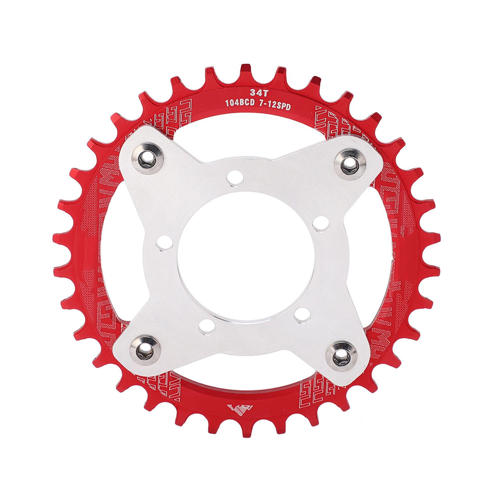 34T 104 BCD цепная звезда и адаптер для электровелосипеда Bafang BBS01 BBS02 Mid Drive Motor Red красный
34T 104 BCD цепная звезда и адаптер для электровелосипеда Bafang BBS01 BBS02 Mid Drive Motor Red красный