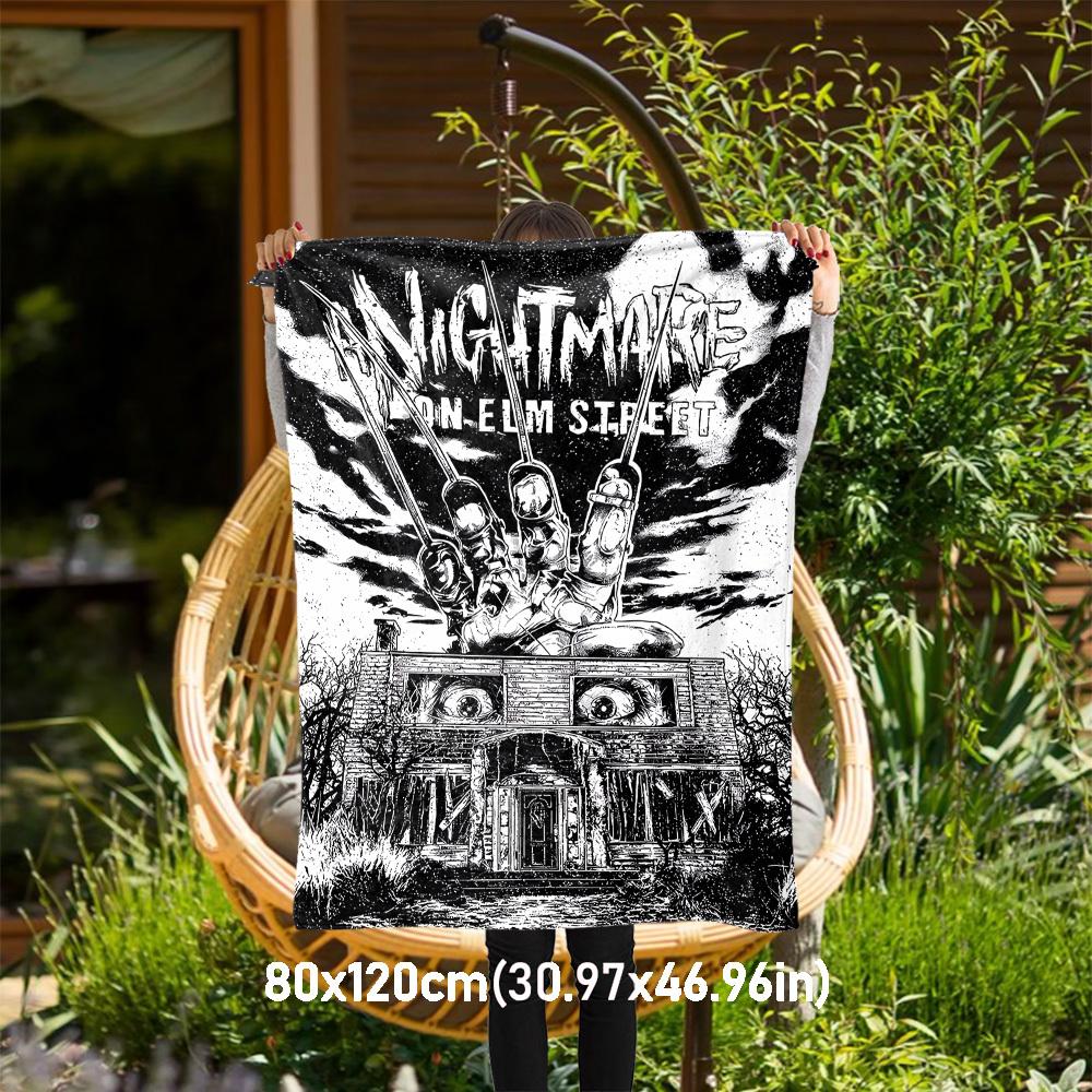1pc Nightmare on Elm Street,Freddy Krueger, Throw Blanket,Soft Bedding Cover,Flannel Blankets, Travel,Camping,All Seasons Use 102799 80x120cm
1pc Nightmare on Elm Street,Freddy Krueger, Throw Blanket,Soft Bedding Cover,Flannel Blankets, Travel,Camping,All Seasons Use 102799 80x120cm