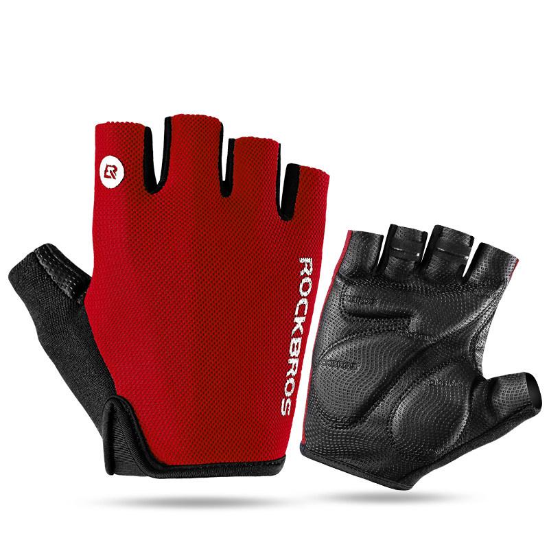 ROCKBROS Cycling gloves breathable half finger gloves racing bike gloves anti slip mountain bike gloves cycling equipment gloves S червоний
ROCKBROS Cycling gloves breathable half finger gloves racing bike gloves anti slip mountain bike gloves cycling equipment gloves S червоний