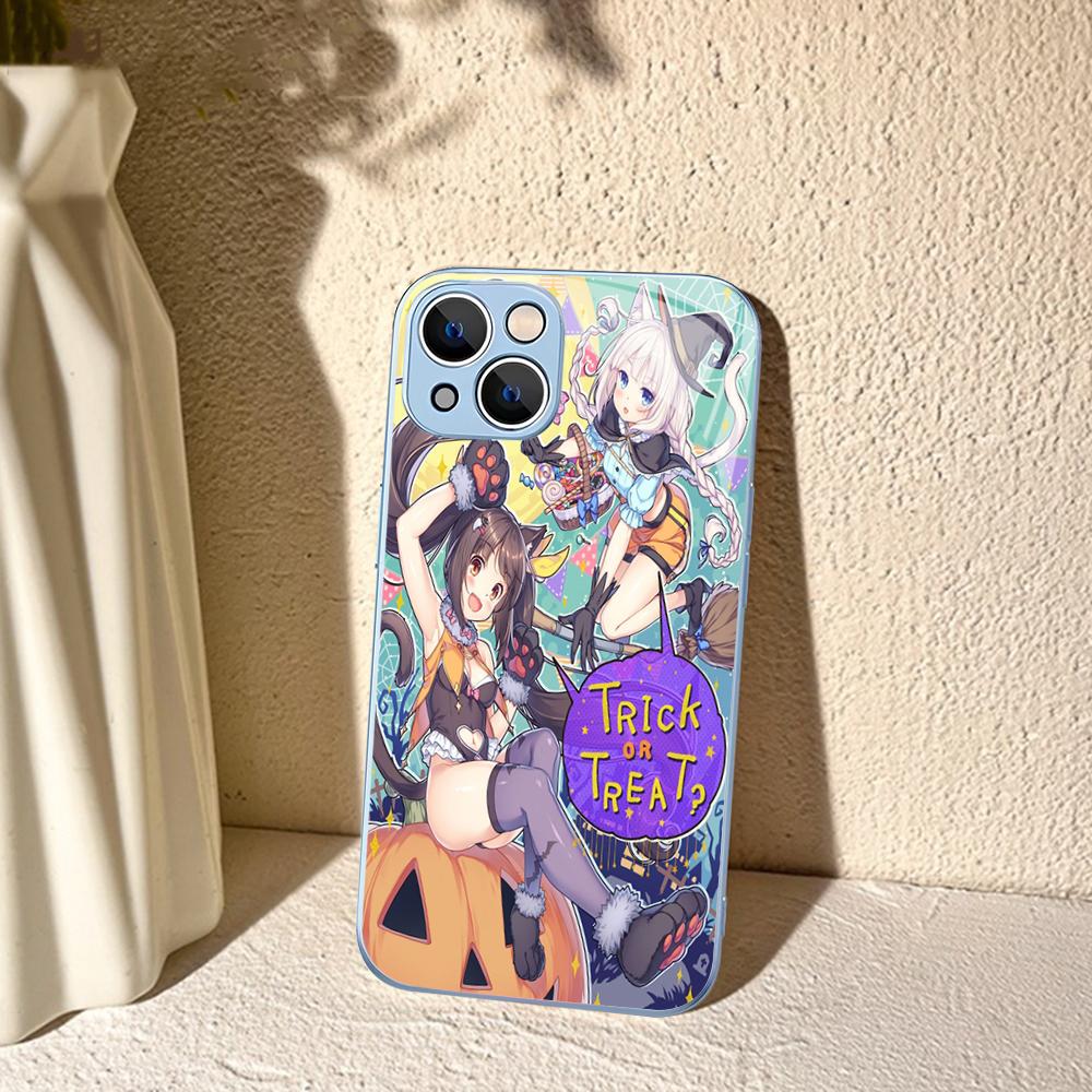 Nekopara Chocola Vanilla Phone Case For iPhone 14 13 12 Mini 11 Pro XS Max X XR 14 Plus Tempered Glass Cover iphone 11
Nekopara Chocola Vanilla Phone Case For iPhone 14 13 12 Mini 11 Pro XS Max X XR 14 Plus Tempered Glass Cover iphone 11