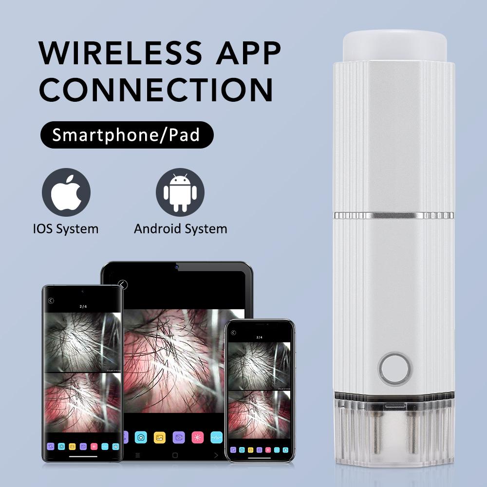 Visual Scalp Applicator Liquid Comb Skin Analyzer Machine Wireless WiFi Scalp Hair Analyzer Detector Oil Liquid Guiding Massager белый
Visual Scalp Applicator Liquid Comb Skin Analyzer Machine Wireless WiFi Scalp Hair Analyzer Detector Oil Liquid Guiding Massager белый