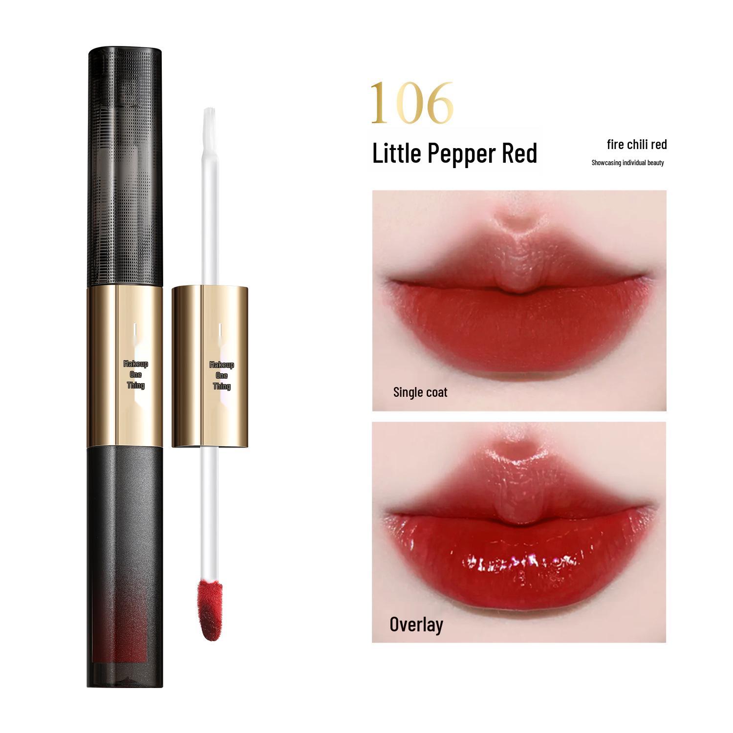 Dual-Ended Non-Stick Lip Gloss: Hydrating, Non-Fading, & Mirror Shine 2g+2g
Dual-Ended Non-Stick Lip Gloss: Hydrating, Non-Fading, & Mirror Shine 2g+2g