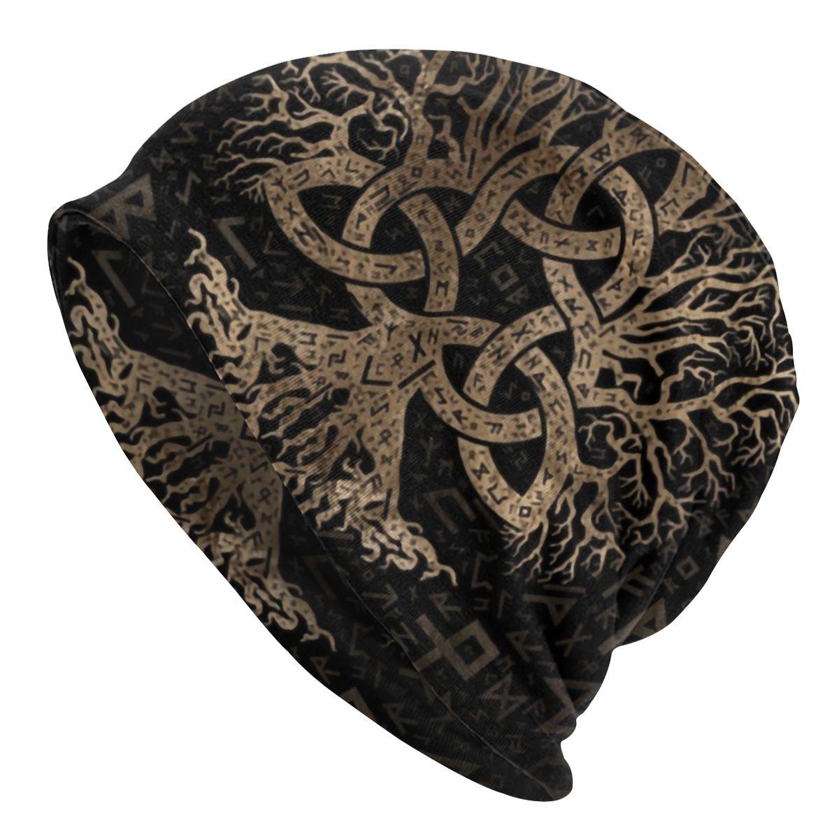 Custom Winter Warm Bonnet Homme Knit Hats Tree Of Life With Triquetra On Futhark Beanie Cap Vikings Beanies Caps Unisex WoUnisex One Size
Custom Winter Warm Bonnet Homme Knit Hats Tree Of Life With Triquetra On Futhark Beanie Cap Vikings Beanies Caps Unisex WoUnisex One Size